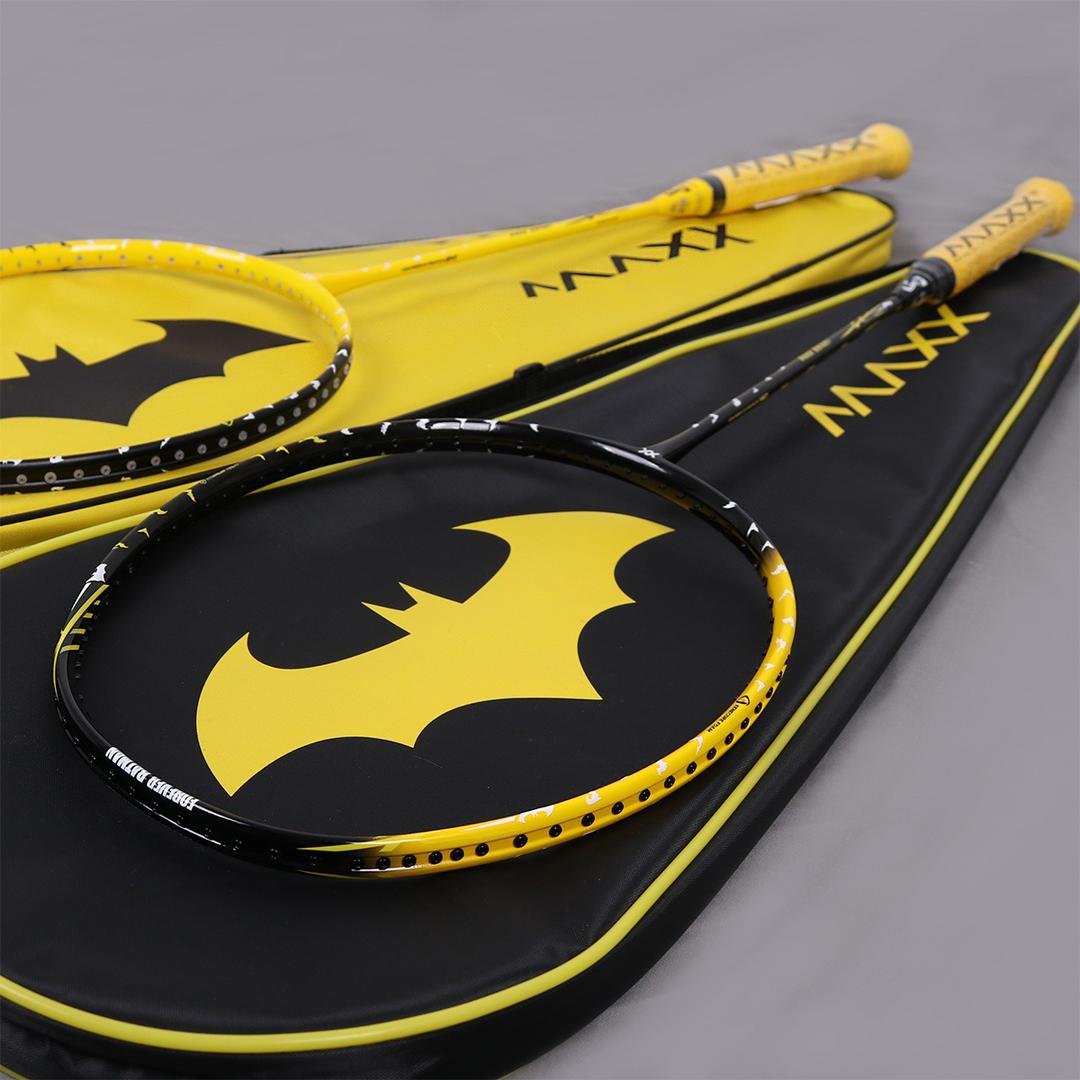 MAXX Dark Knight Batman Badminton Racket (Yellow version) | Gear4Sport