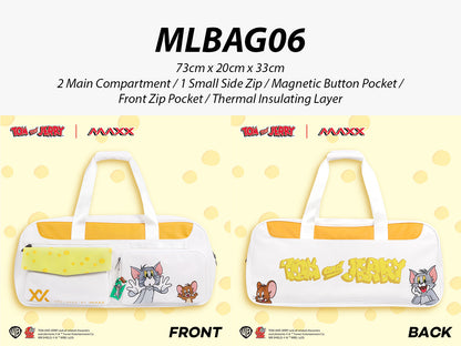 Maxx Tom & Jerry Racket Bag - With FREE Tom & Jerry Keychain)