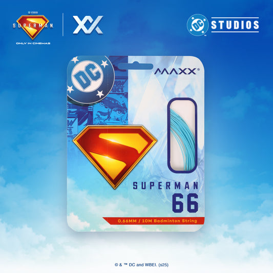 MAXX Superman Limited Edition Badminton String SUPERMAN 66